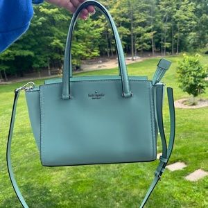 Turquoise Kate Spade purse